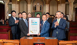 한국콘텐츠진흥원, K-콘텐츠 북미 시장 진출 확대 로스앤젤레스‘2026 K-EXPO USA’ 공식 도시 행사 인증 사진